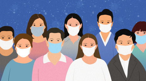 疫情期间，艺美丝足提醒大家做好个人防护